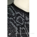 Men's jacquard long sleeve sweatshirt without hood